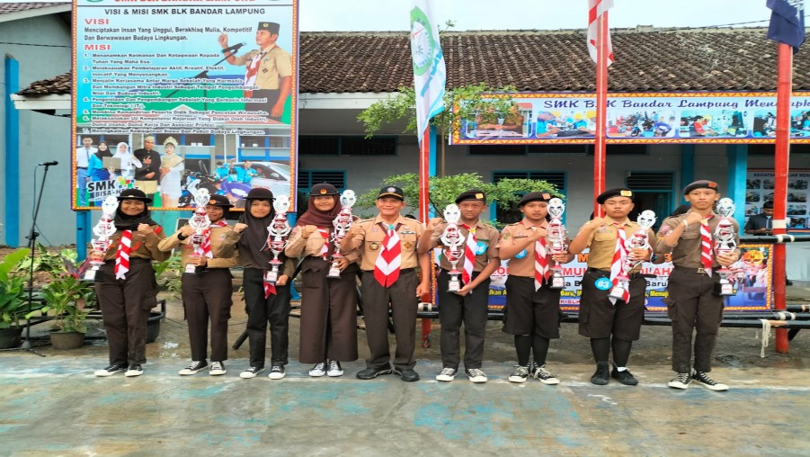 MTs Negeri 2 Bandar Lampung Kembali Sabet Juara di Ajang Raket Mitra 1 SMK BLK Bandar Lampung