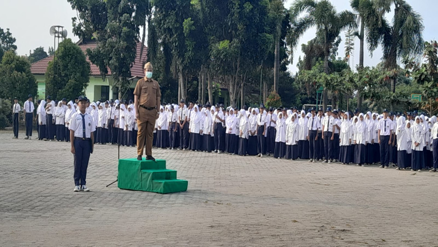 MTs Negeri 2 Bandar Lampung Bersama Puskesmas Korpri Raya Gelar Kegiatan Program Kesehatan Remaja.