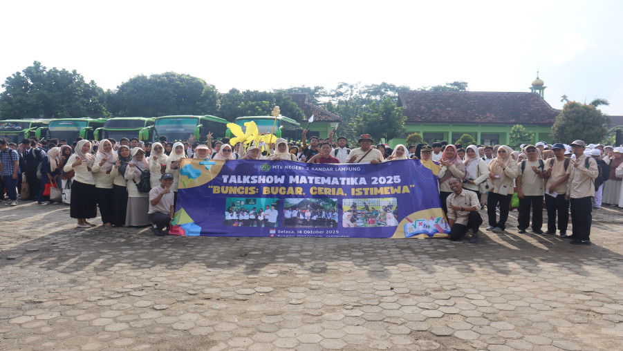 Asah Otak dan Kreativitas di Kolam Renang: Talk Show Matematika MTsN 2 Bandar Lampung Digelar di Dragon Water Park