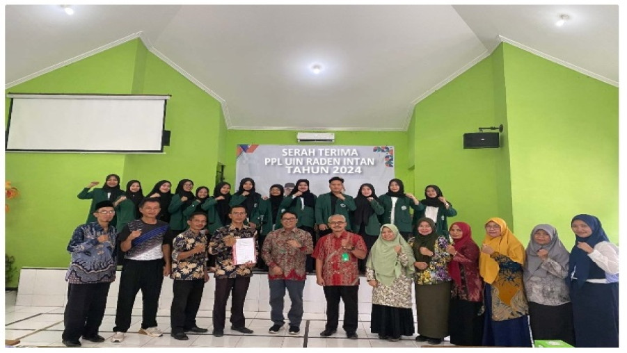 MTs Negeri 2 Bandar Lampung Terima Mahasiswa PPL UIN Raden Intan Lampung