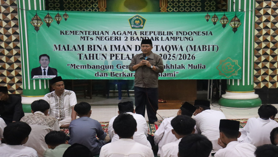 Malam Bina Iman dan Taqwa MTsN 2 Bandar Lampung: Membentuk Generasi Berakhlak Mulia dan Berkarakter Islami